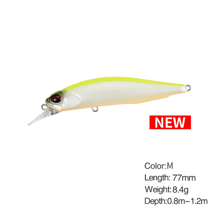 Rasante 77 SP - 77mm e 8,4g / 63mm e 5g Minnow Long Cast