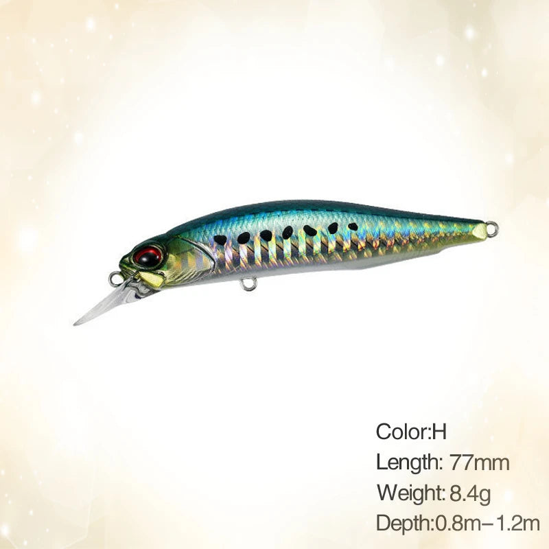 Rasante 77 SP - 77mm e 8,4g / 63mm e 5g Minnow Long Cast