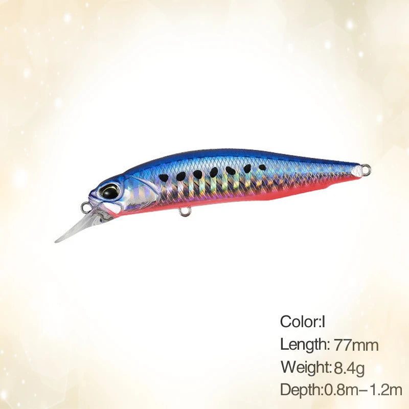 Rasante 77 SP - 77mm e 8,4g / 63mm e 5g Minnow Long Cast