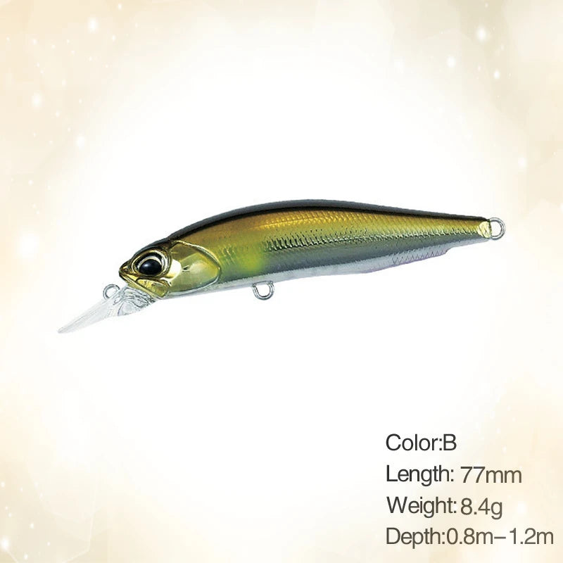 Rasante 77 SP - 77mm e 8,4g / 63mm e 5g Minnow Long Cast