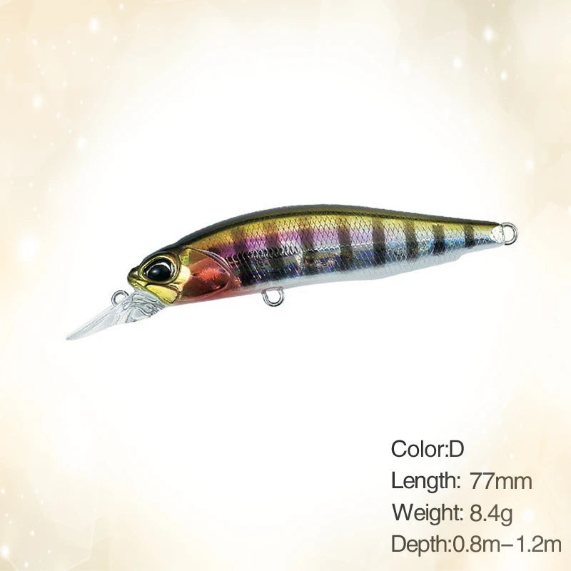 Rasante 77 SP - 77mm e 8,4g / 63mm e 5g Minnow Long Cast