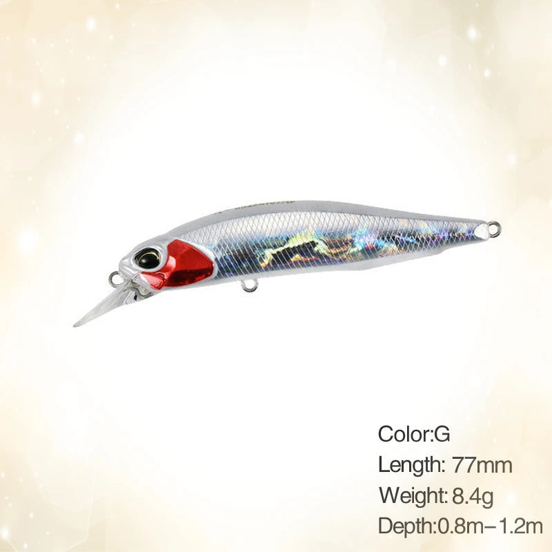 Rasante 77 SP - 77mm e 8,4g / 63mm e 5g Minnow Long Cast